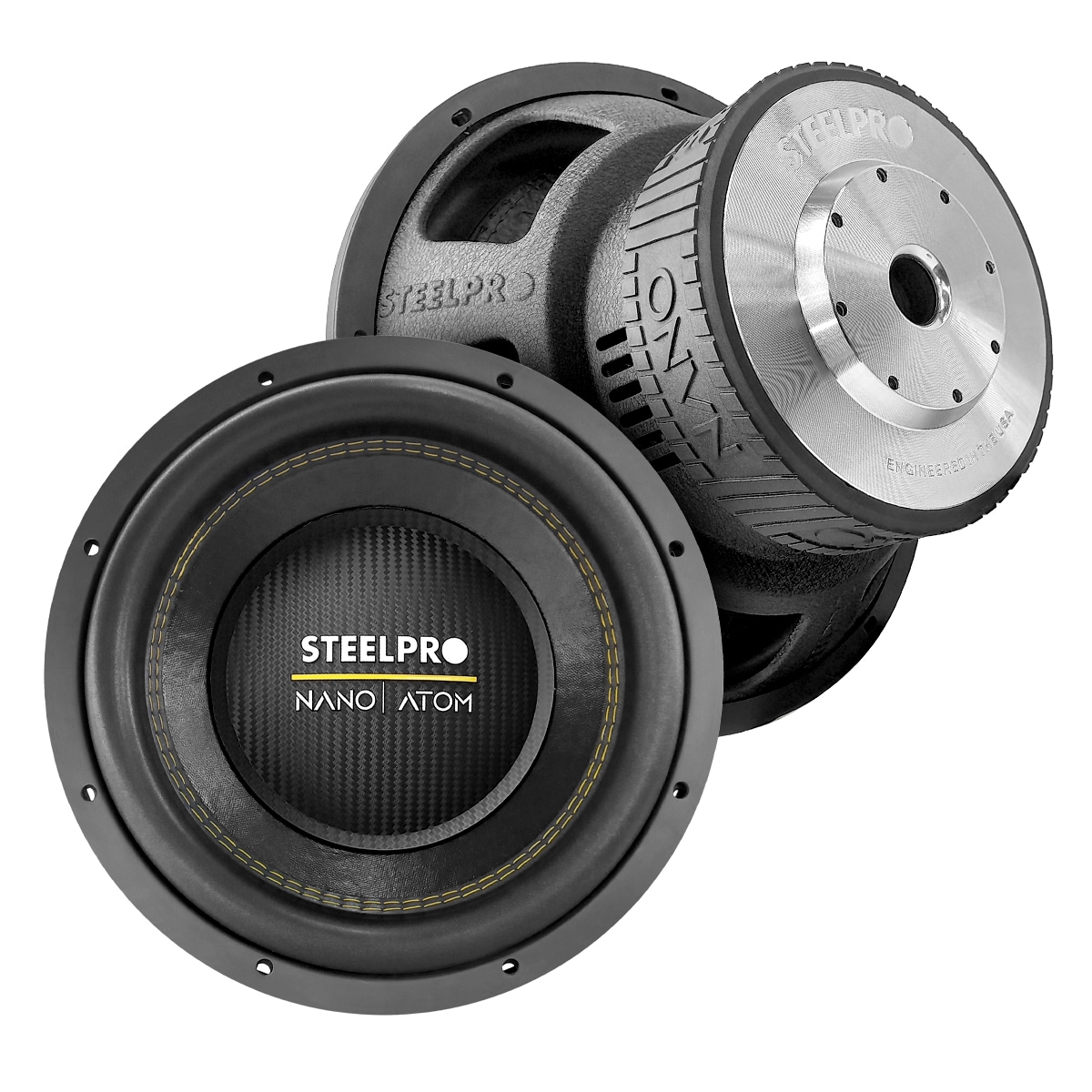 Subwoofer 12 Pulg Openshow 3500w Fibra Carbono By Steelpro $1,432