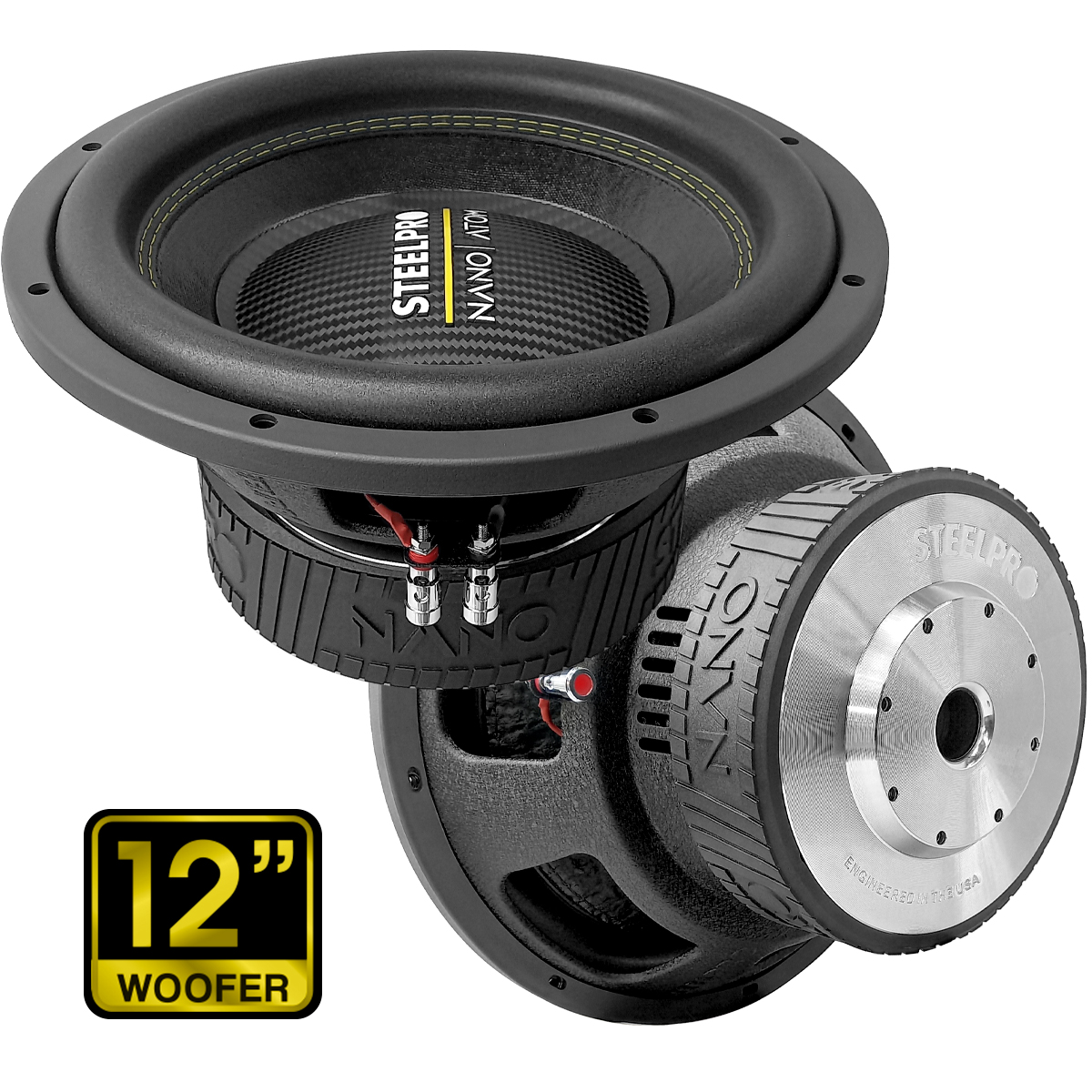 Foto 3 | Subwoofer 12 Pulg Openshow 3500w Fibra Carbono By Steelpro