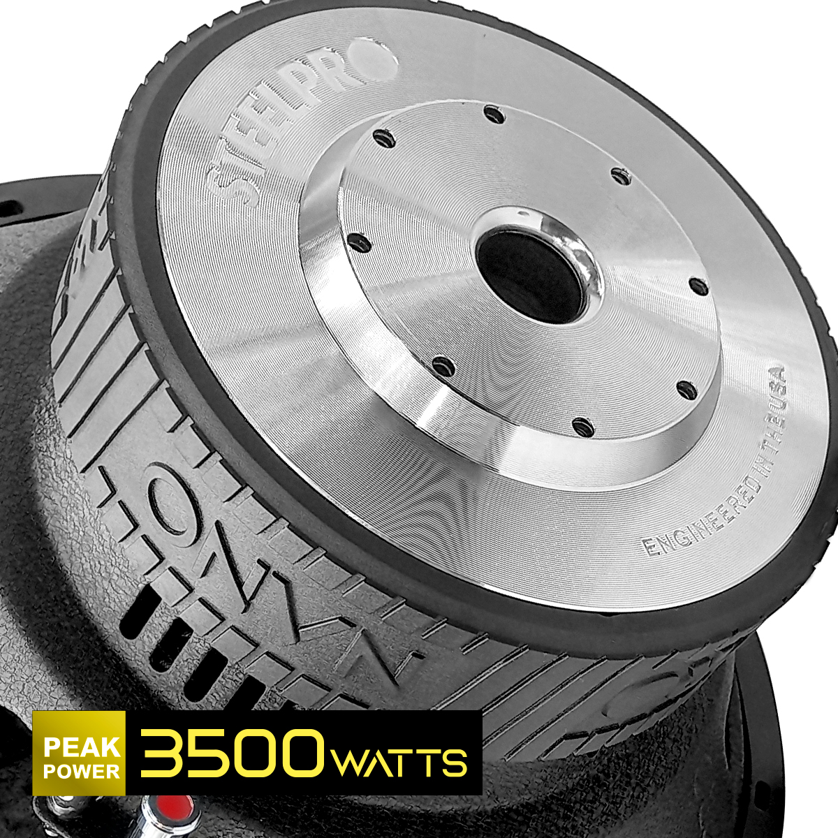 Foto 3 pulgar | Subwoofer 12 Pulg 3500w Dustcap Fibra Carbono By Steelpro