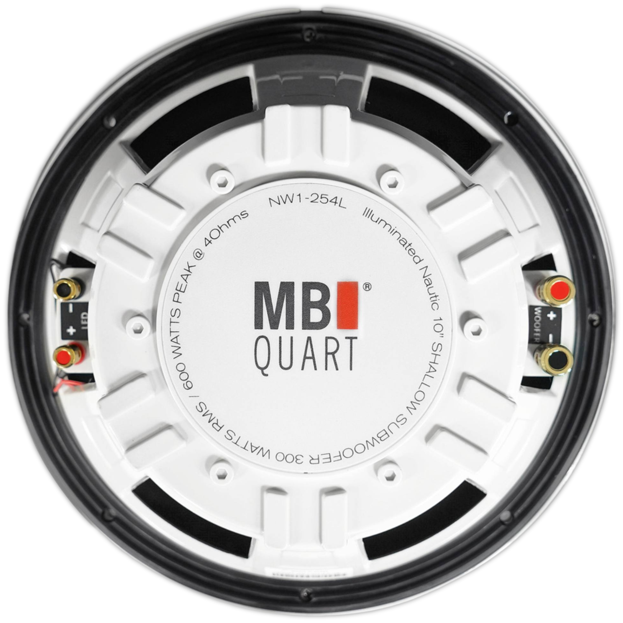 Foto 4 pulgar | Subwoofer Marino Mb Quart Nw1-254l 10 Plg Led