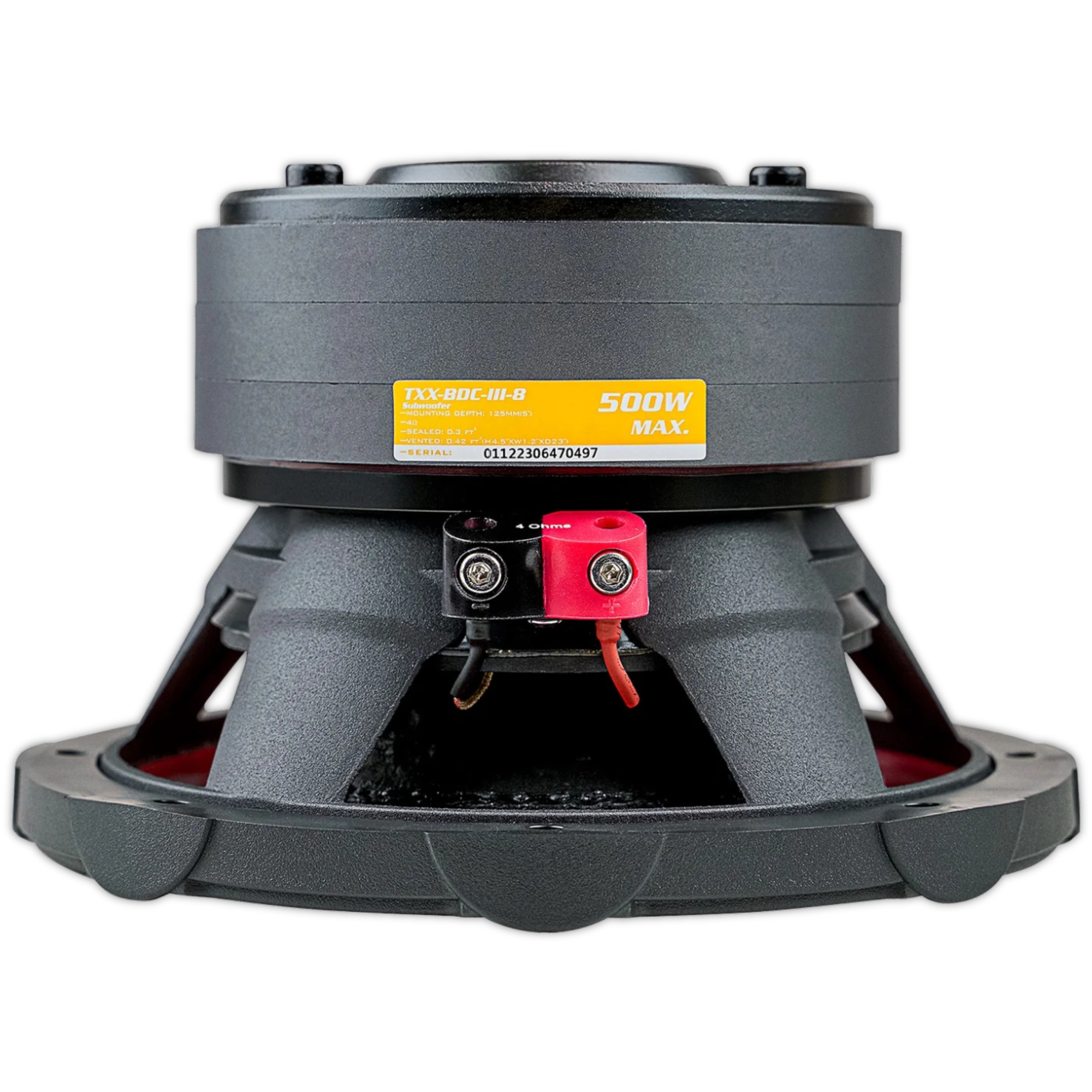Foto 5 pulgar | Subwoofer Audiopipe Txx-bdc-iii-8 500w 8 Plg Doble Bobina 4o