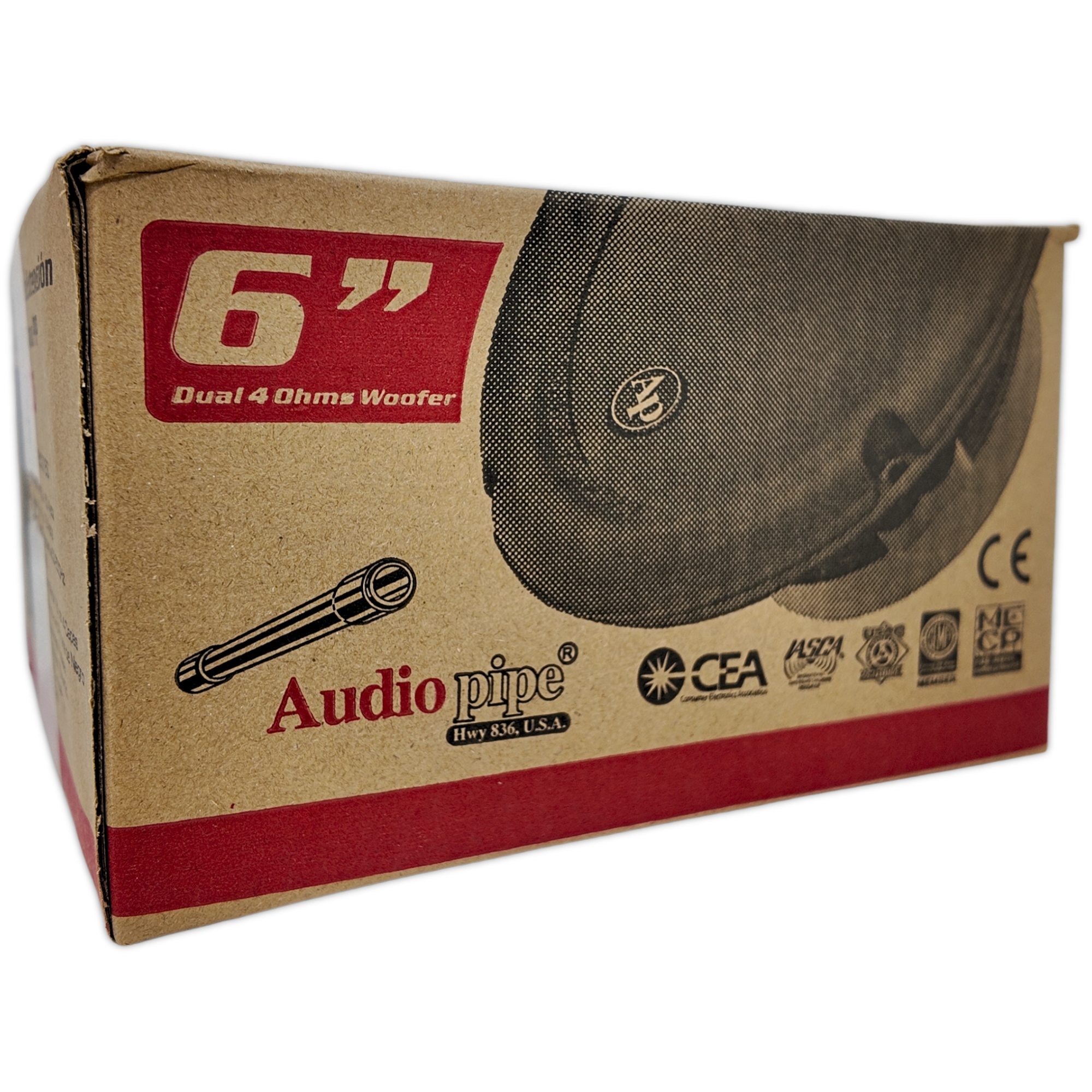 Foto 8 pulgar | Subwoofer Audiopipe Ts-car6 De 6.5 Plg 150 Watts