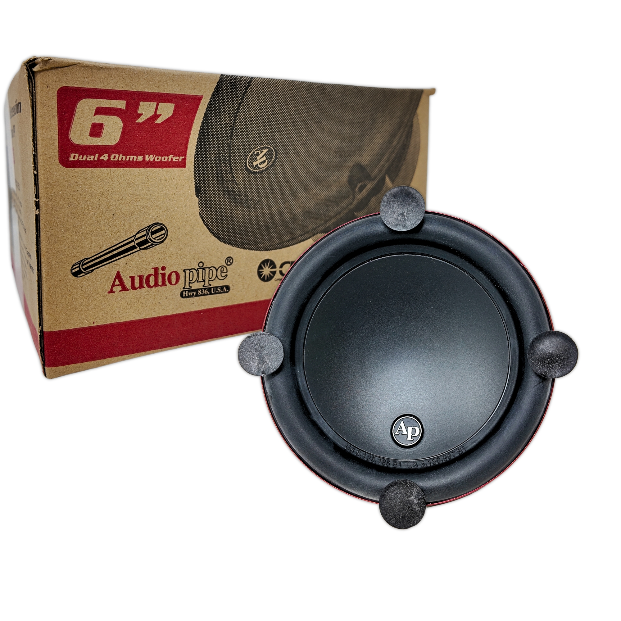 Foto 9 pulgar | Subwoofer Audiopipe Ts-car6 De 6.5 Plg 150 Watts
