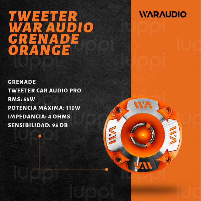 Foto 3 pulgar | Tweeter Bala Pro War Audio Grenor de 100 W