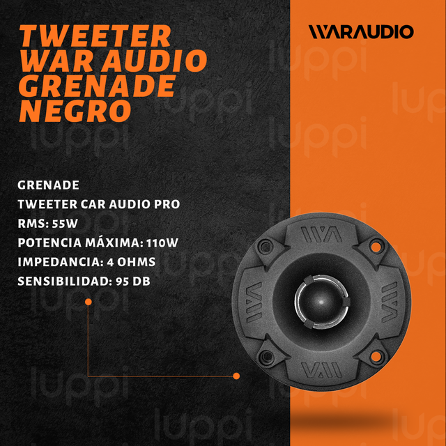 Foto 2 | Tweeter Bala Pro War Audio Grenbk de 110 W