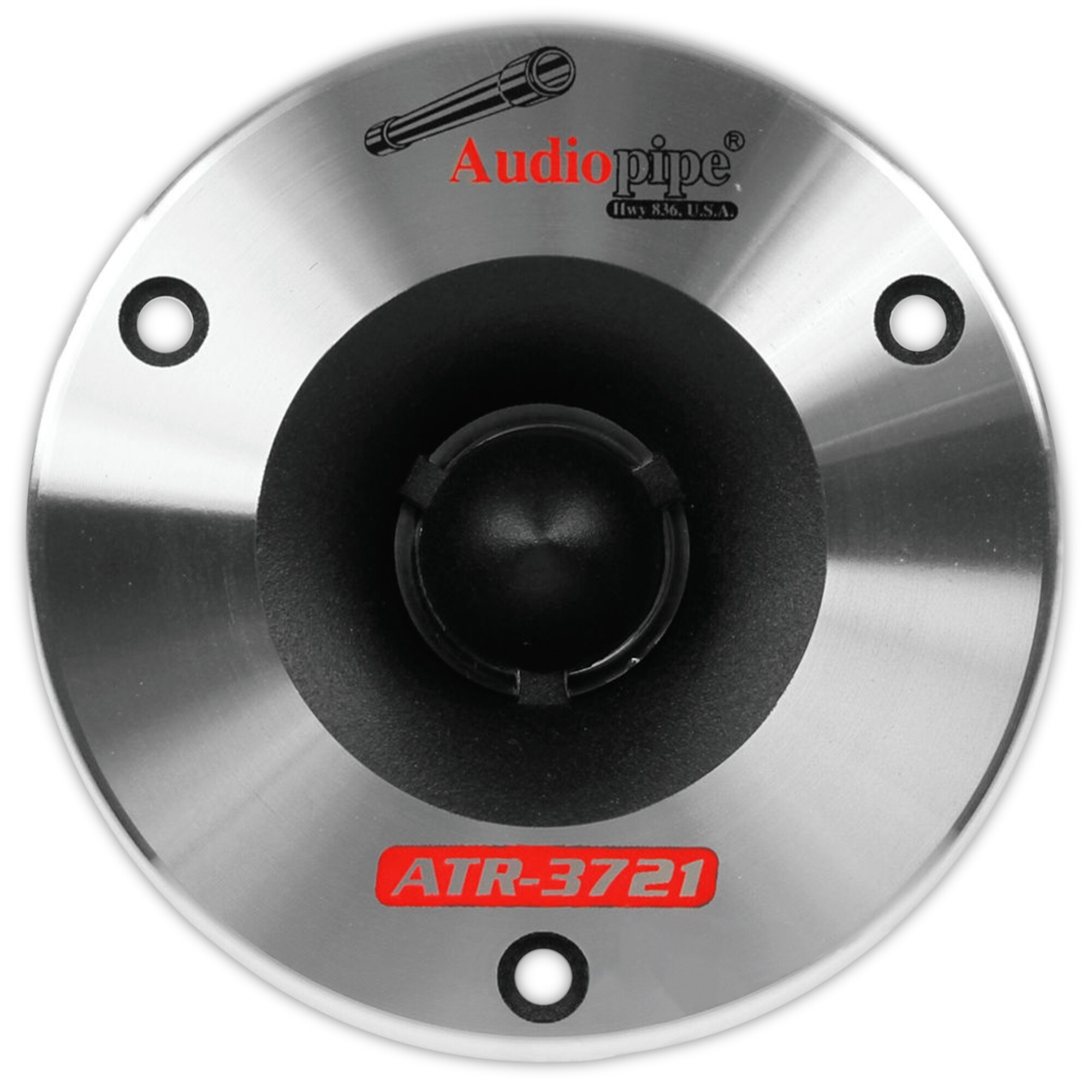 Tweeter Bala Aluminio Audiopipe Atr3721 350 Watts 3.75 Plg $629