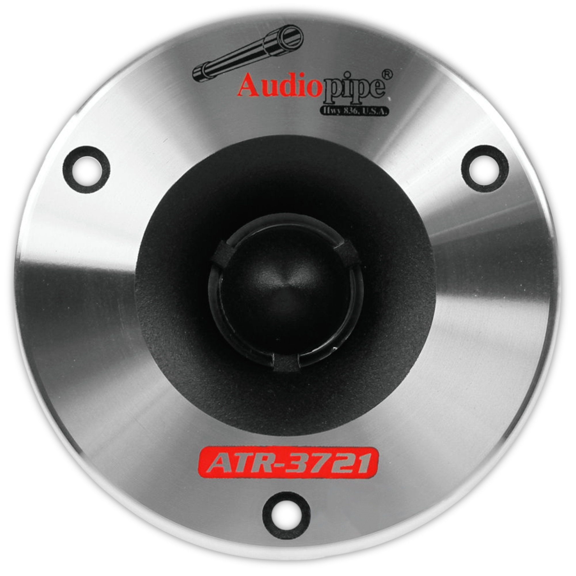 Tweeter Bala Aluminio Audiopipe Atr3721 350 Watts 3.75 Plg