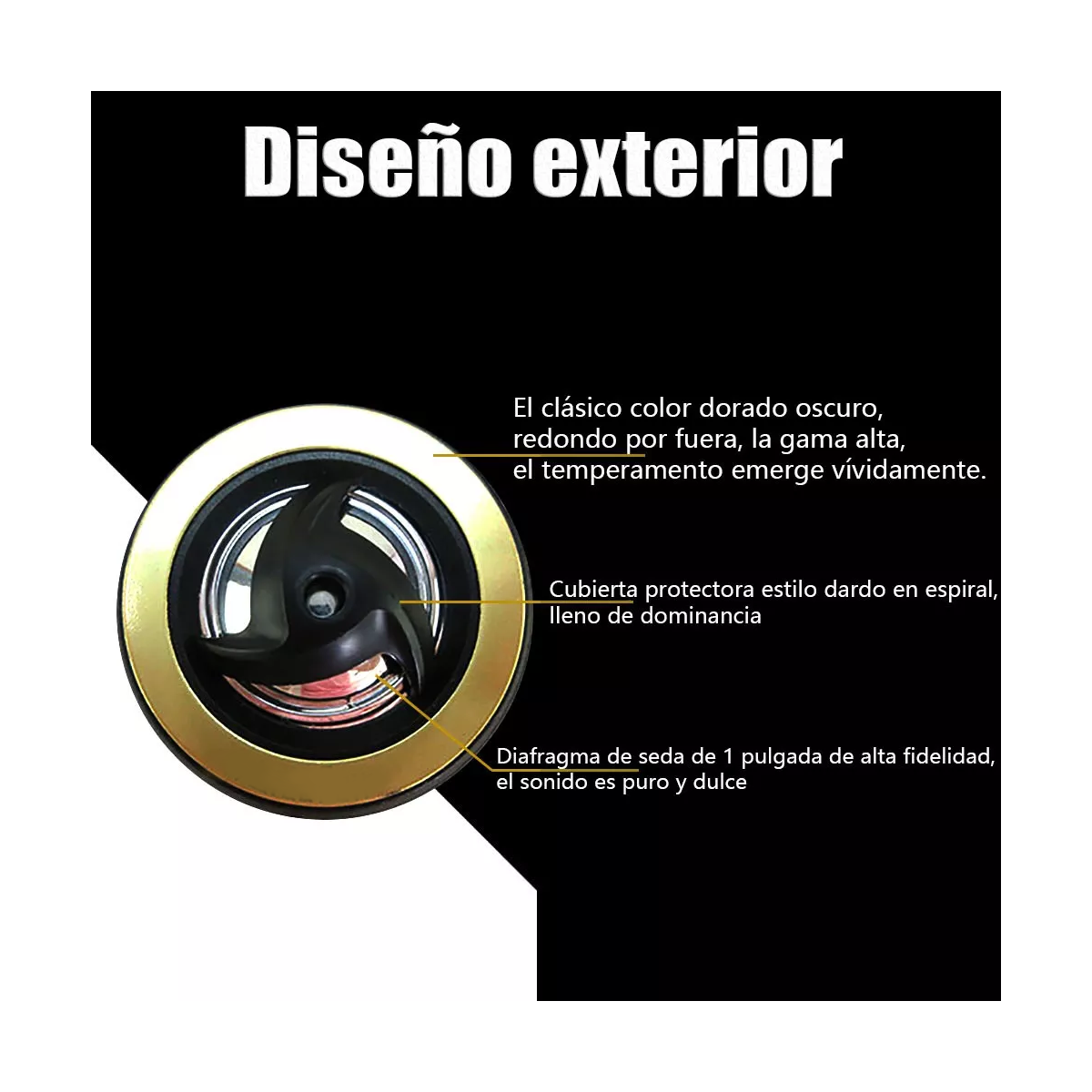 Foto 3 pulgar | Bocinas Tweeters de 900w para Audio de Automóvil - Kit de 2pz ESI-14651