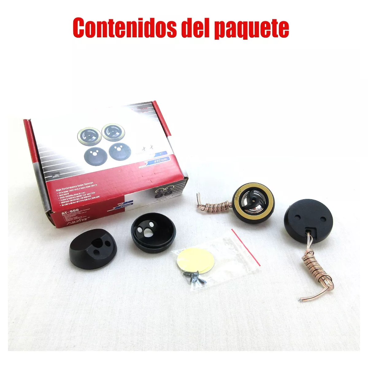 Foto 3 | Bocinas Tweeters de 900w para Audio de Automóvil - Kit de 2pz ESI-14651