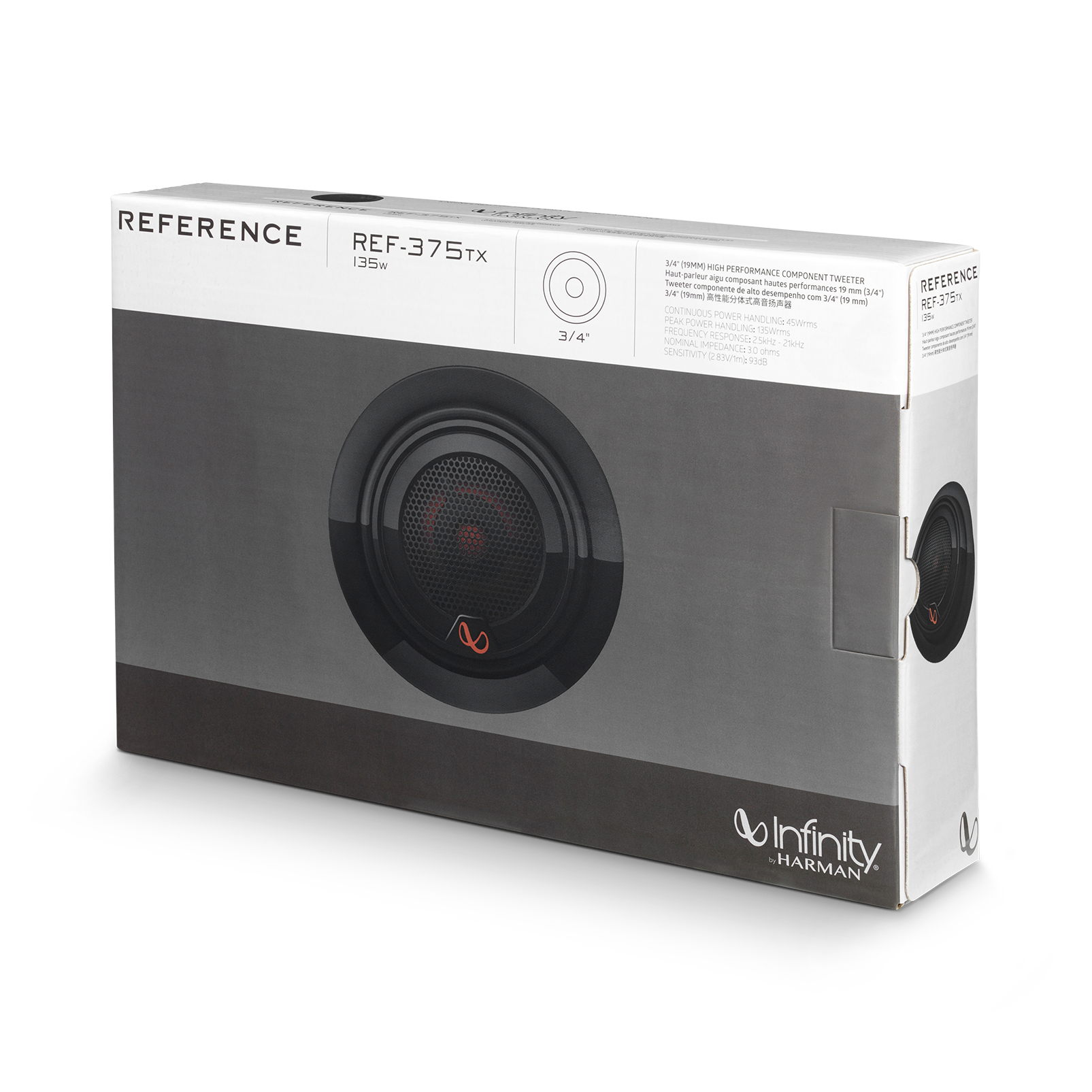 Foto 2 | Infinity Reference 375tx- Tweeters De Componentes De 3/4 Pulgadas