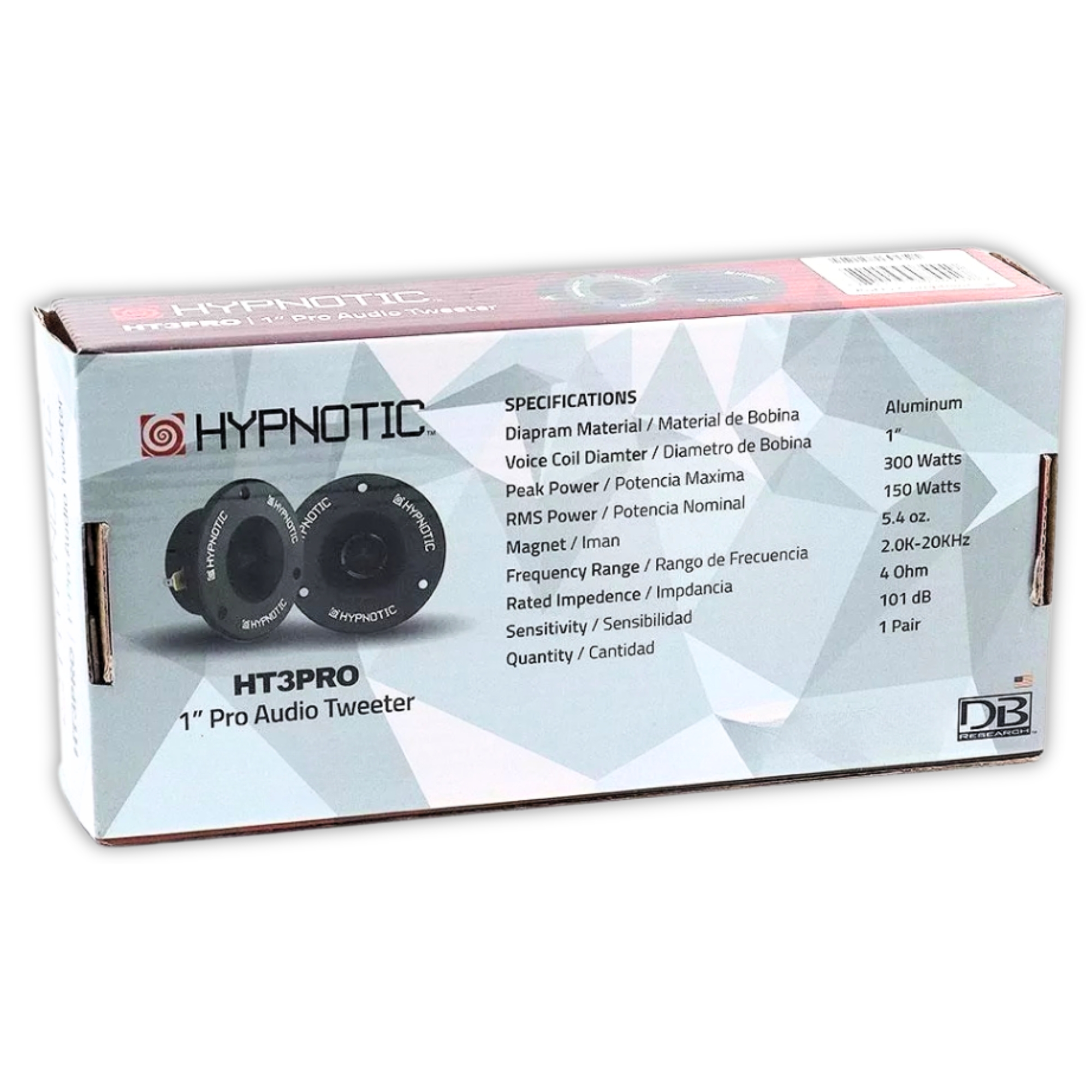 Foto 6 pulgar | Tweeters Hypnotic Ht3pro De 1 Plg 300w Pro Audio