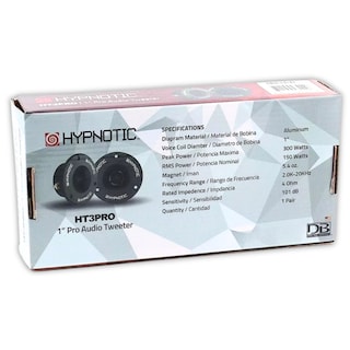 Foto 5 | Tweeters Hypnotic Ht3pro De 1 Plg 300w Pro Audio