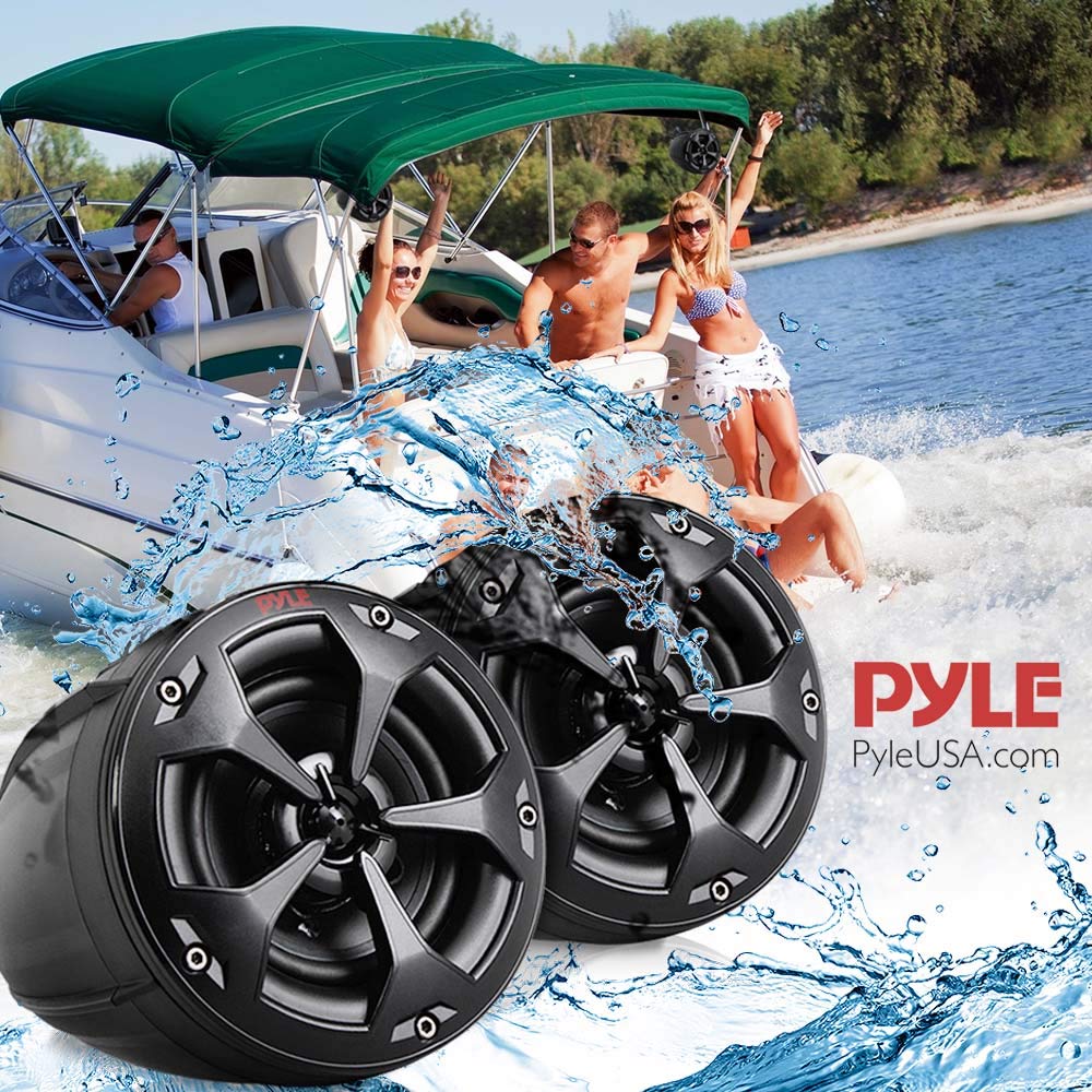 Foto 7 pulgar | Altavoces Marinos Pyle de 800 w con Amplificador 4 a Prueba de Agua - Venta Internacional