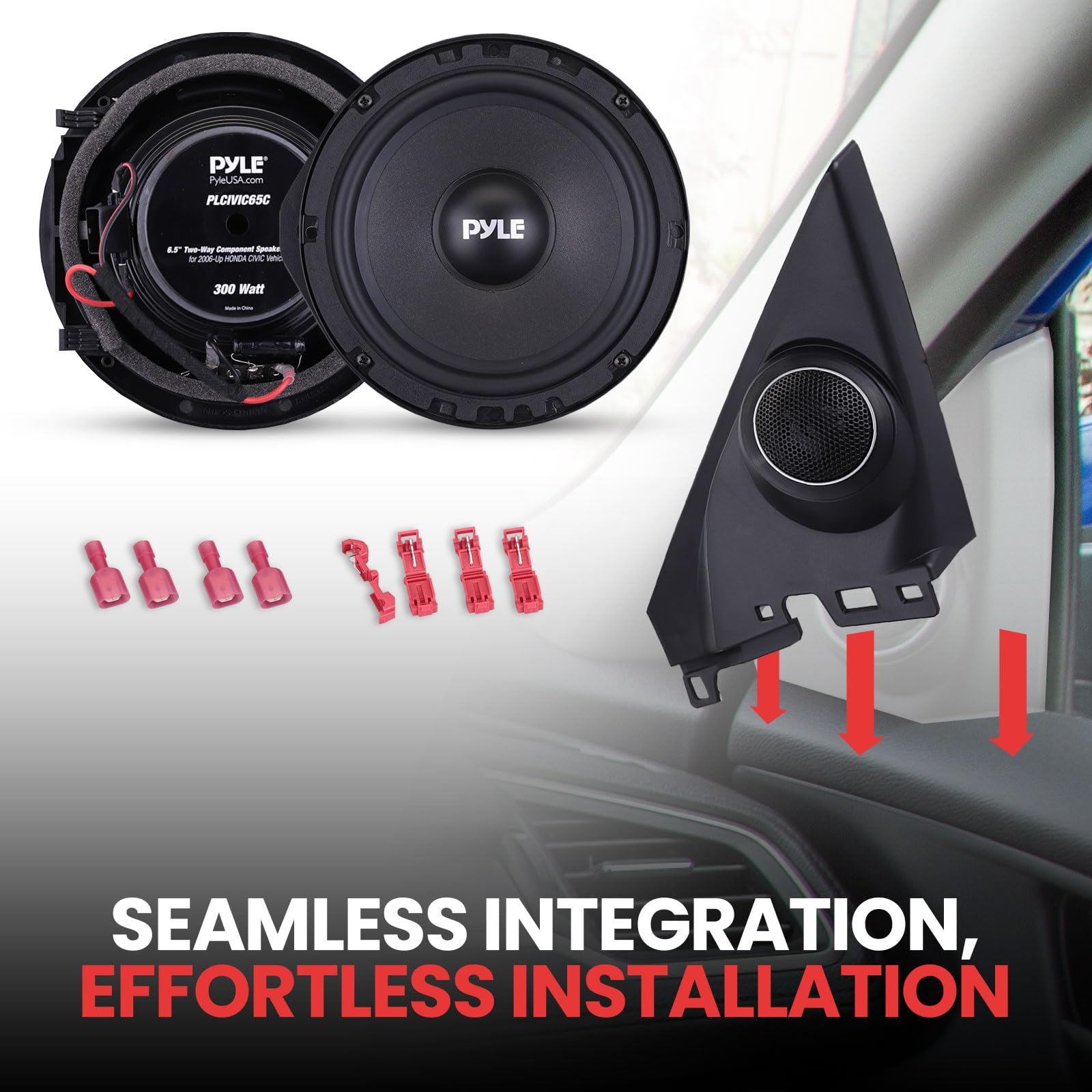 Foto 5 pulgar | Altavoces Coaxiales Pyle de 6.5" para Auto-Venta Internacional