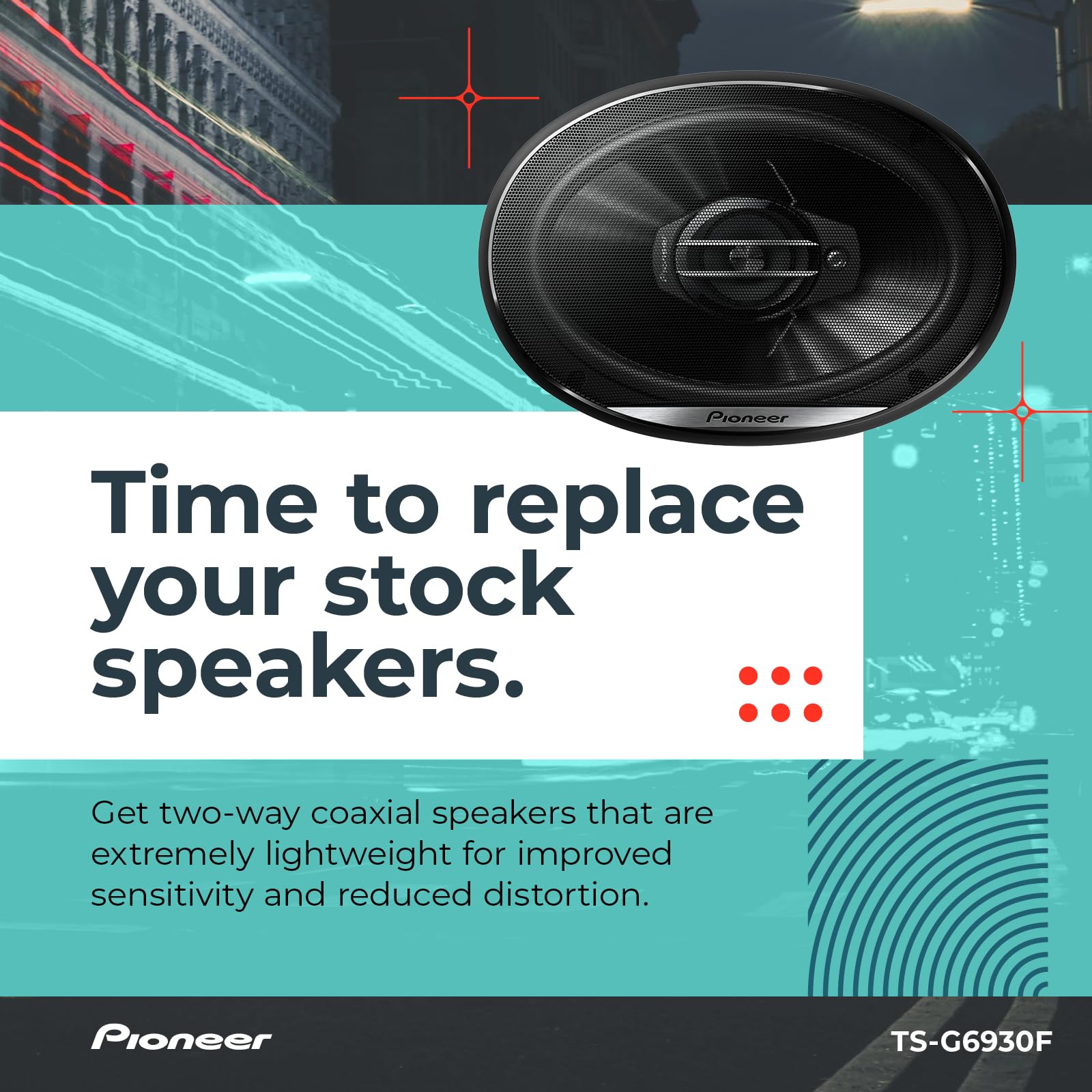 Foto 4 pulgar | Altavoces Pioneer Ts-g6930f para Auto-Venta Internacional