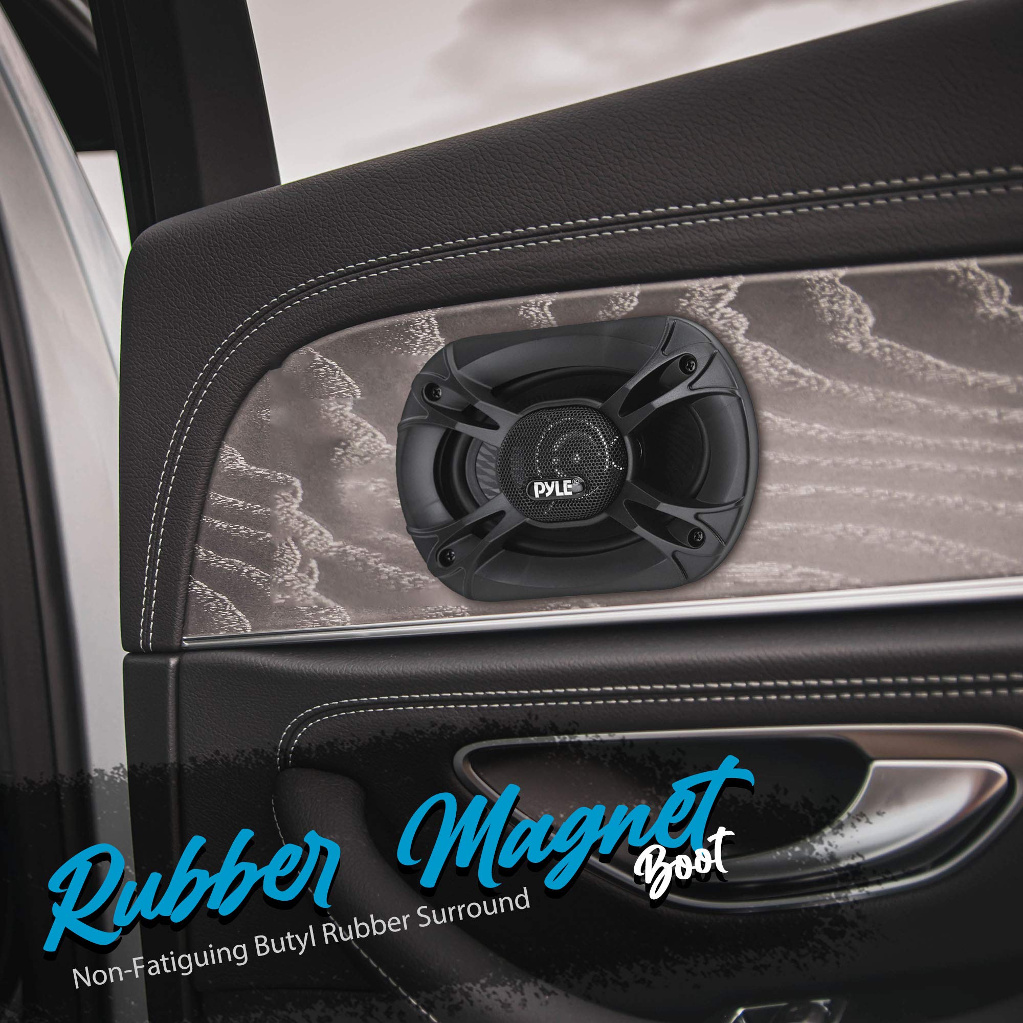 Foto 6 pulgar | Altavoces Estéreo Para Coche Pyle Pl6183bk, 400 W, 6 X 8, 3 Vías, Triaxiales - Venta Internacional.