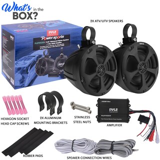 Foto 7 | Altavoces Marinos Pyle Plutv52ch 1000 W 13,3 Cm A Prueba De Agua Ip-x45 - Venta Internacional.