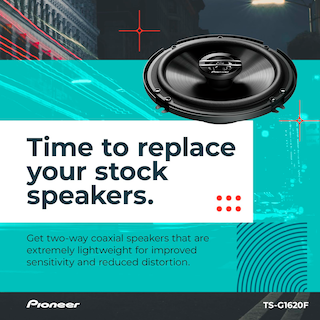 Foto 2 | Altavoces Pioneer Ts-g1620f para Auto-Venta Internacional