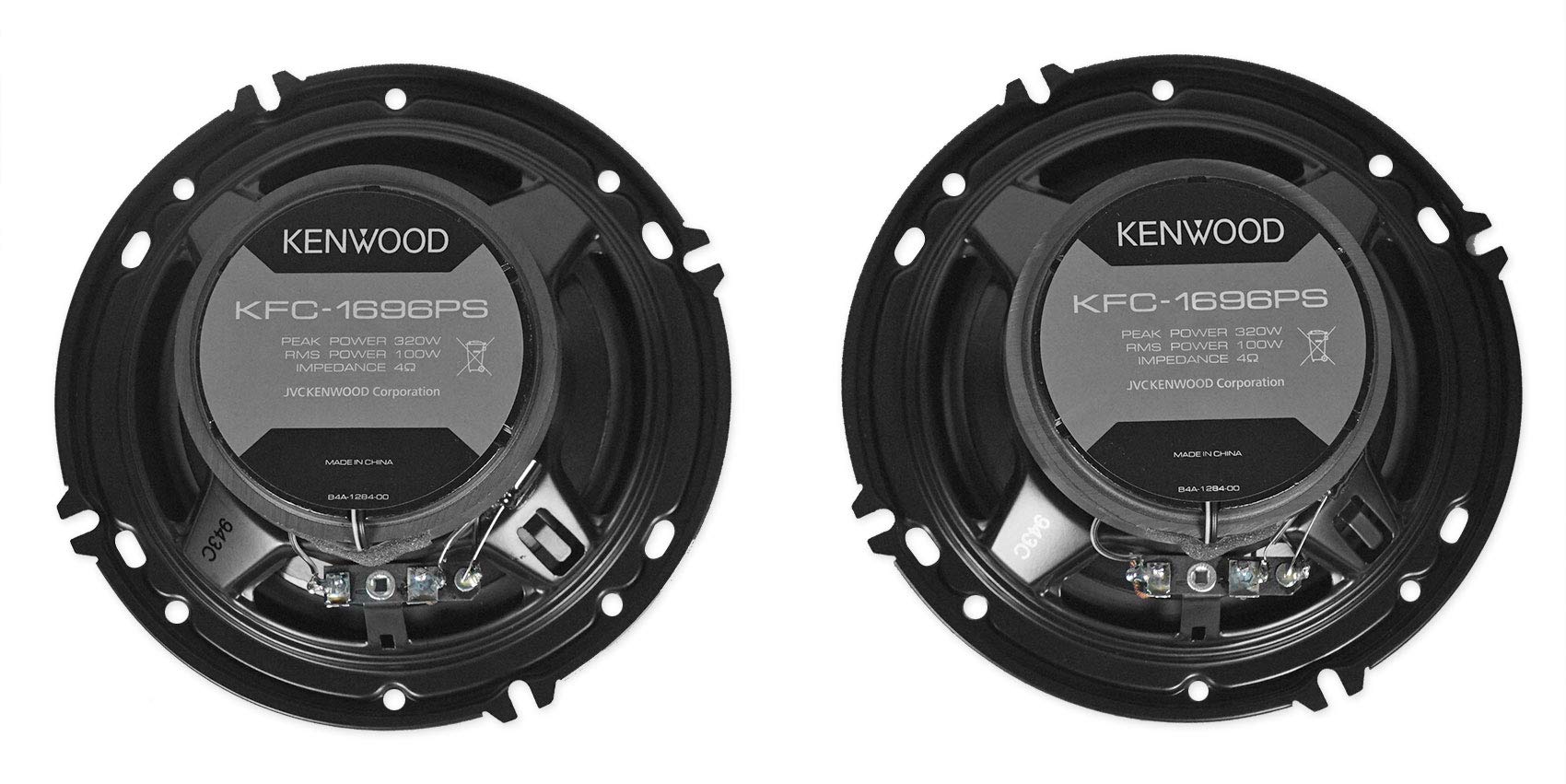 Foto 6 pulgar | Altavoces para Coche Kenwood KFC-1696PS 6.5 Pulgadas 320 W de Potencia Máxima 1 Par - Venta Internacional