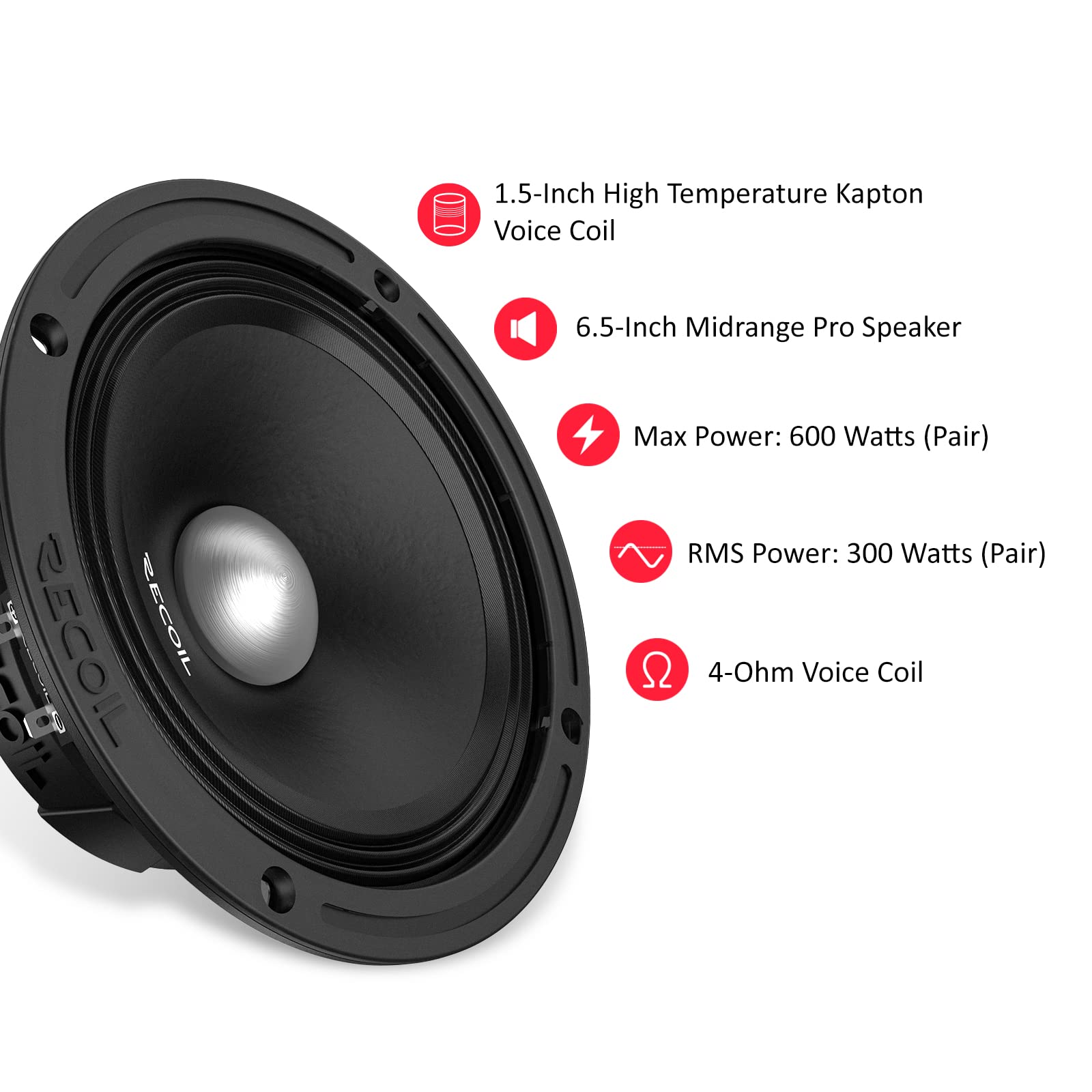 Foto 5 pulgar | Altavoces Recoil Ms65-4p para Auto-Venta Internacional
