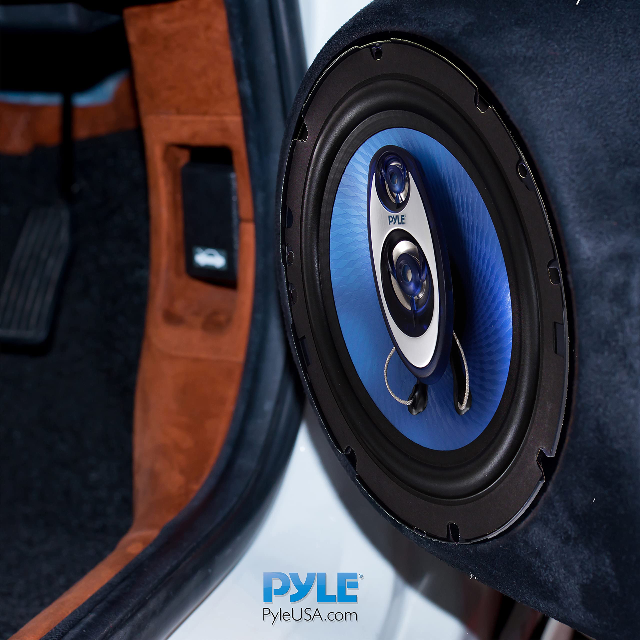 Foto 6 pulgar | Altavoz Pyle PL63BL de 6.5 Pulgadas 180 W Rms 360 W de Potencia 4 Ohmios Azul - Venta Internacional