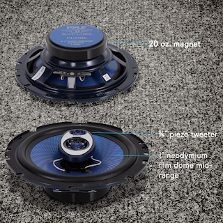 Foto 6 | Altavoz Pyle PL63BL de 6.5 Pulgadas 180 W Rms 360 W de Potencia 4 Ohmios Azul - Venta Internacional