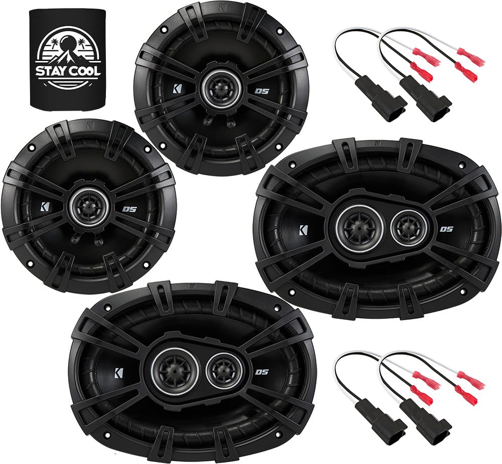 Kit De Actualización De Altavoces Kicker Ds Series 6.5 Y 6x9 Para Chevy 1500 - Venta Internacional.