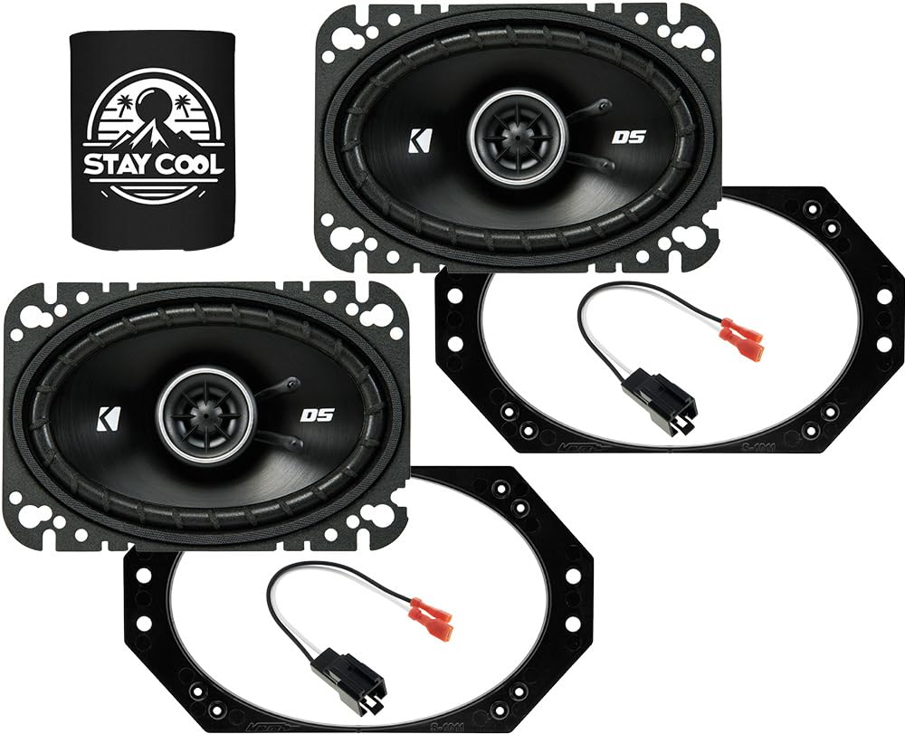 Altavoz Kicker Ds Series 4x6'' Para Jeep Wrangler 1997-2006 - Venta Internacional.