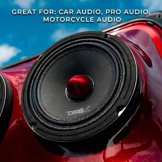 Foto 4 | Altavoz Ds18 Pro-x6.4bm 6.5 Pulgadas De Rango Medio 250 W Rms - Rojo - Venta Internacional.