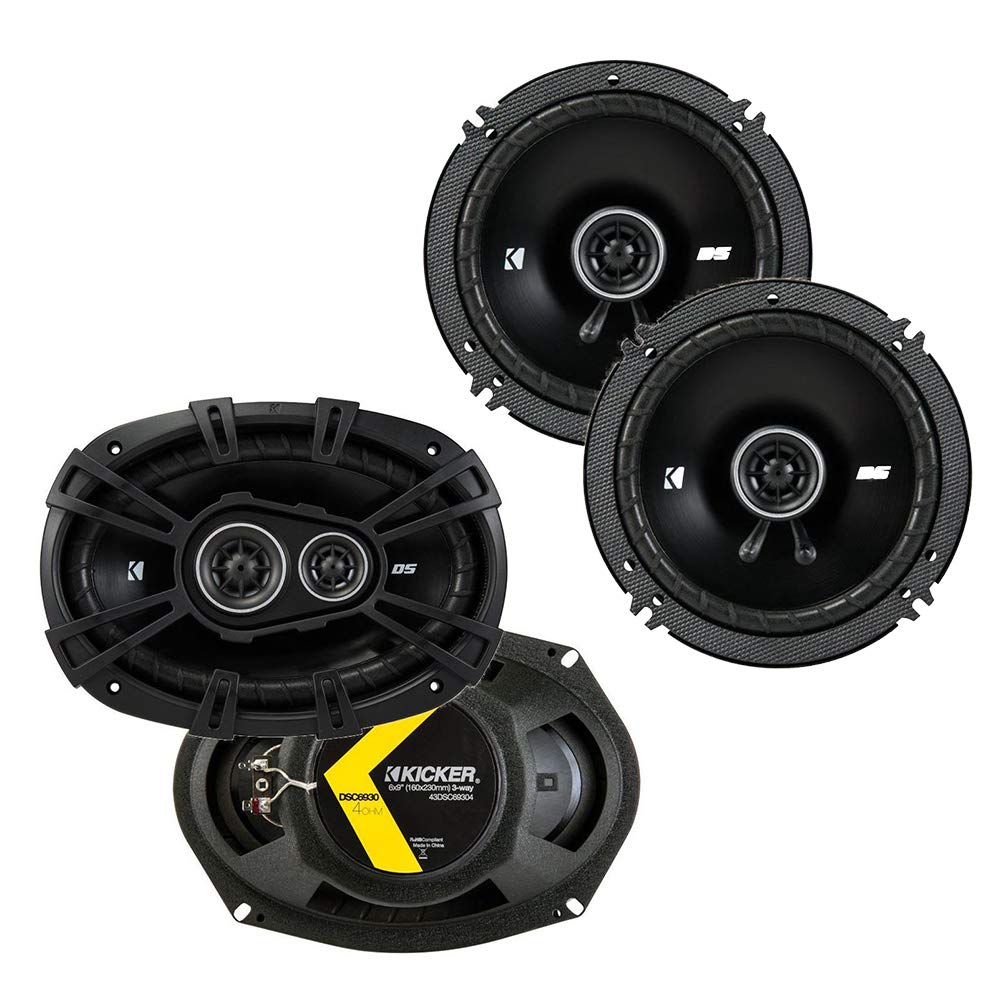 Foto 2 pulgar | Altavoz Kicker Serie D 43dsc69304 6x9 360 W 3 Vías + 43dsc6504 6.5 240 W 2 Vías - Venta Internacional.