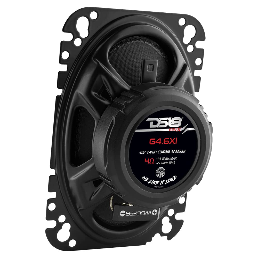 Foto 8 pulgar | Altavoces Coaxiales Ds18 G4.6xi Gen-x 4x6 135 W 45 W Rms 4 Ohmios - Venta Internacional.