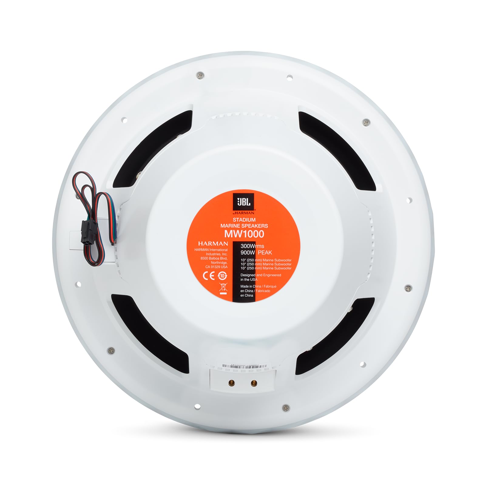 Foto 2 | Woofer Marino Jbl Stadium Mw1000-10 De 250 Mm Con Iluminación Rgb - Venta Internacional.