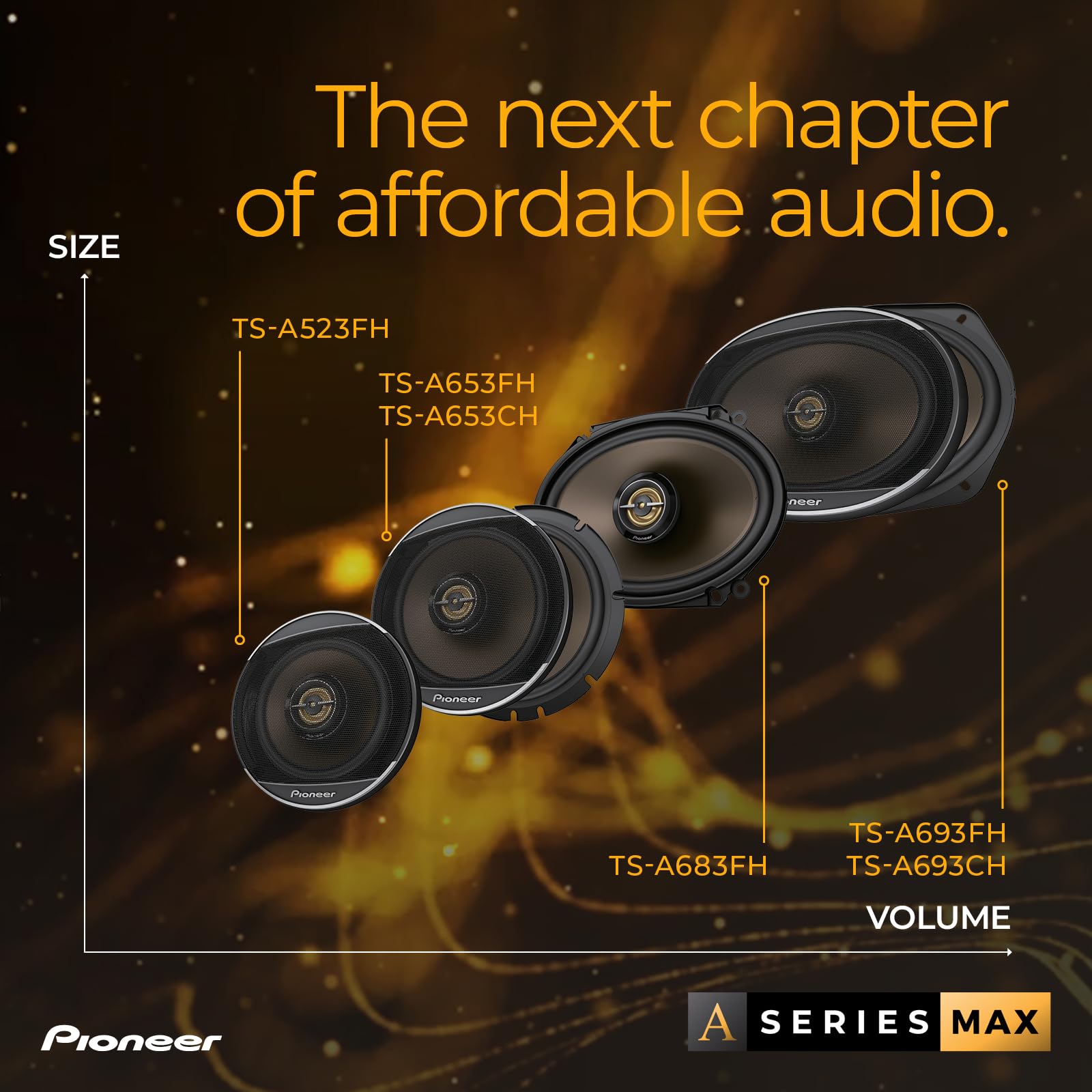 Foto 7 pulgar | Altavoces Para Coche Pioneer A-series Max Ts-a653ch De 6.5 Pulgadas - Venta Internacional.