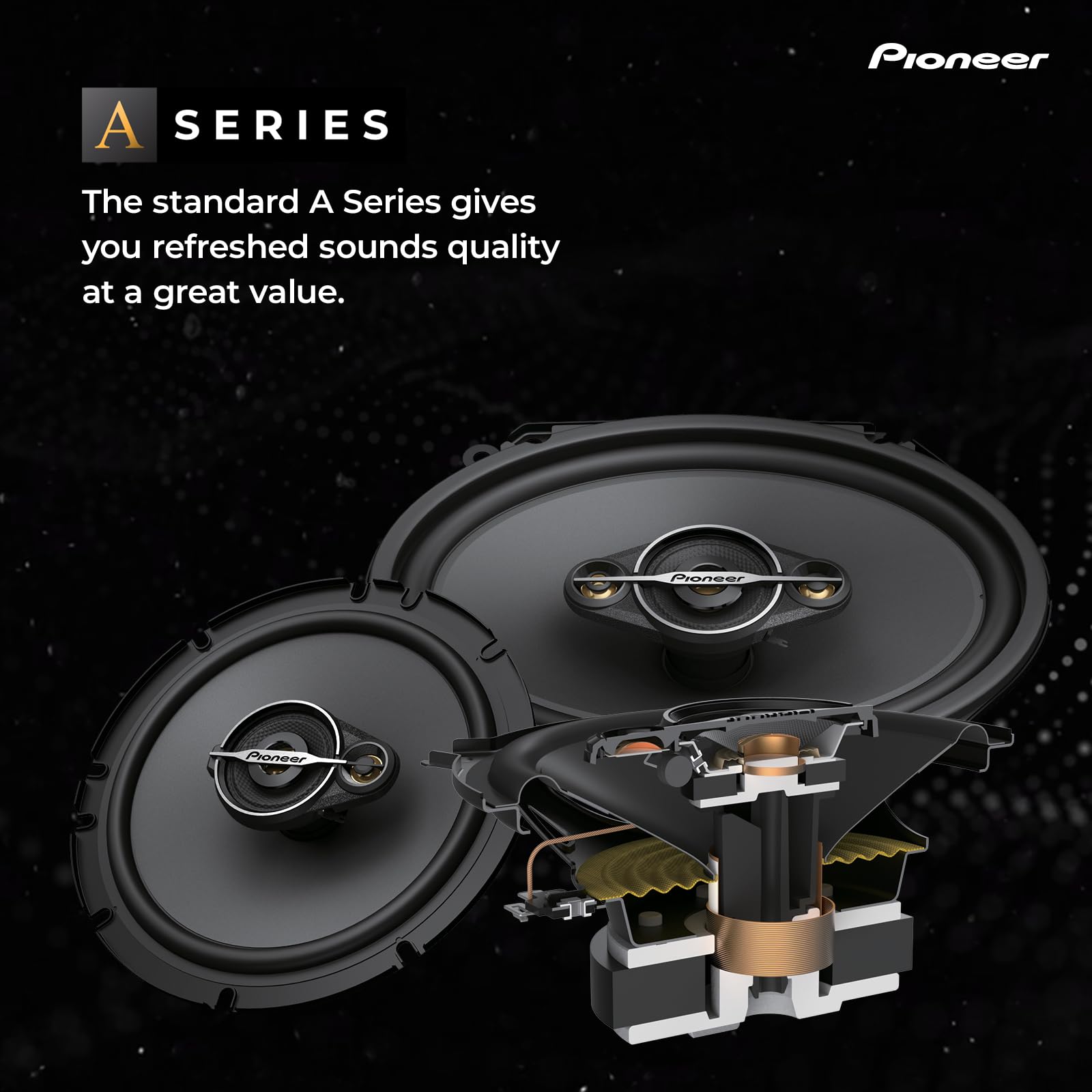 Foto 3 pulgar | Altavoces Para Coche Pioneer A-series Ts-a1371f, 13 Cm, 3 Vías - Venta Internacional.