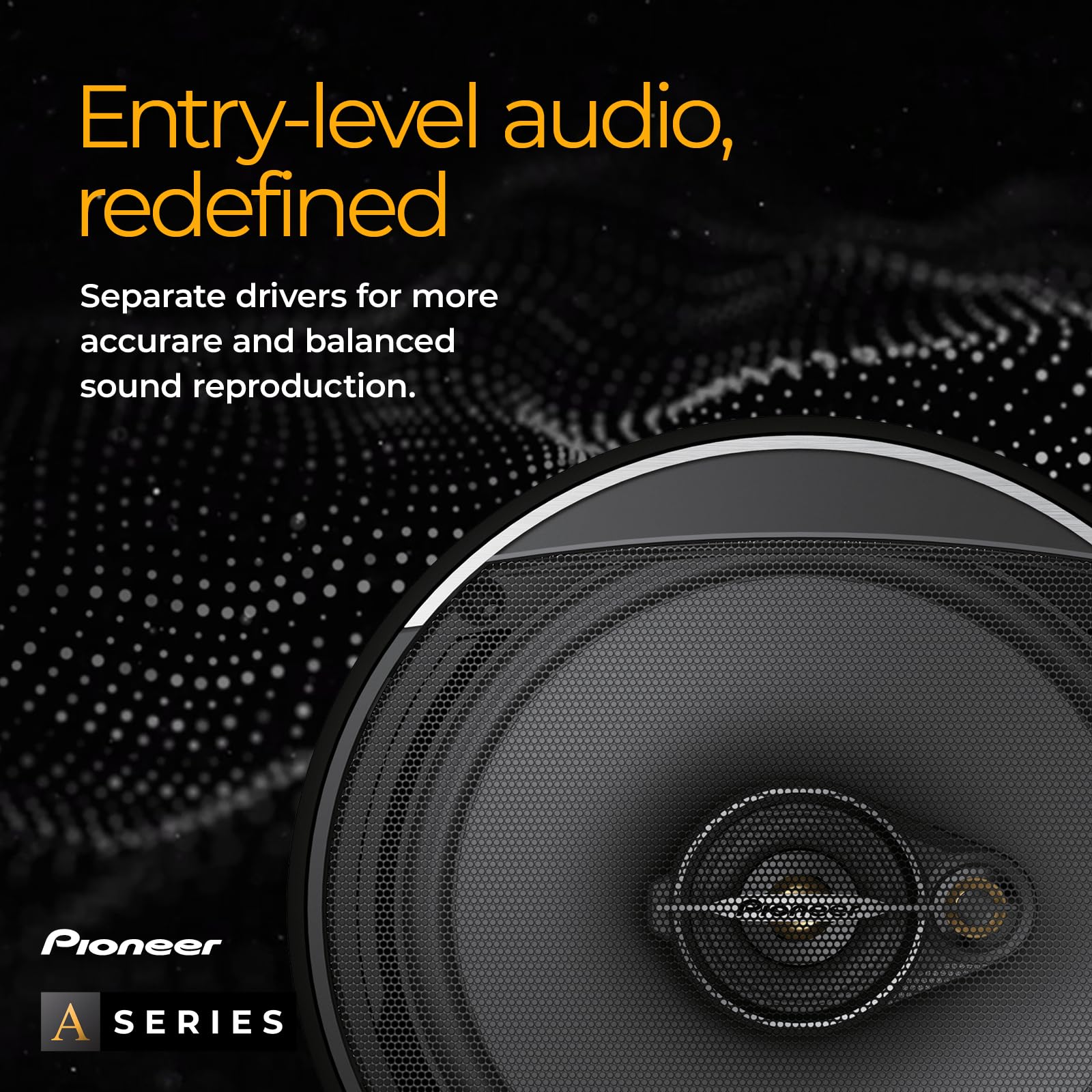 Foto 3 | Altavoces Para Coche Pioneer A-series Ts-a1371f, 13 Cm, 3 Vías - Venta Internacional.