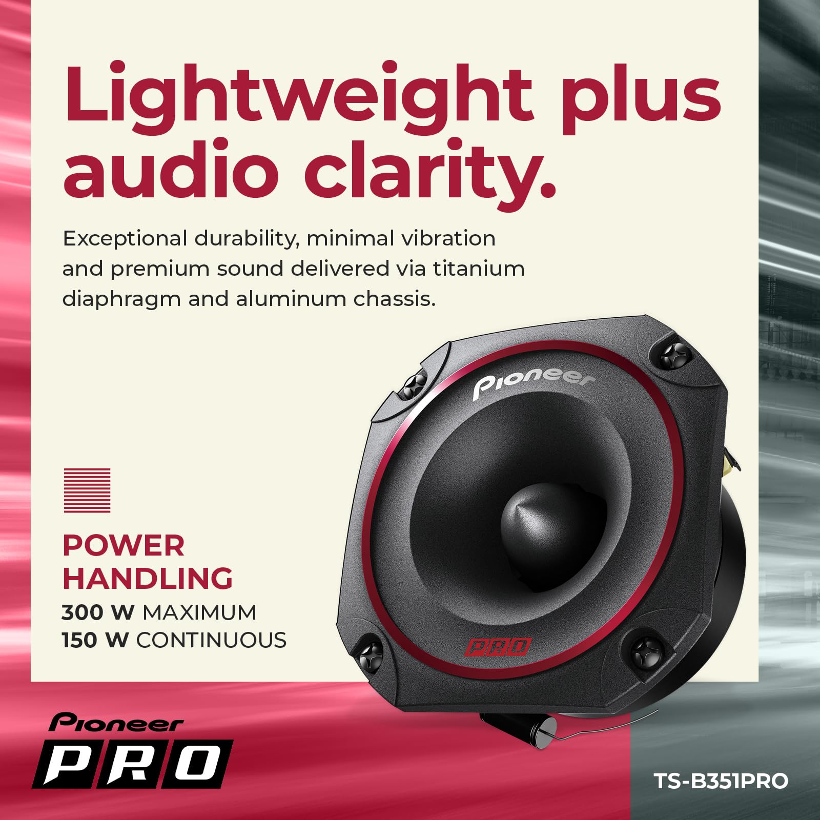 Foto 6 pulgar | Altavoces Para Coche Pioneer Ts-b351pro De Gama Completa De 3,5 Pulgadas - Venta Internacional.