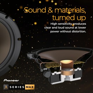 Foto 5 | Altavoces Para Coche Pioneer A-series Max Ts-a683fh De 6 X 8 Pulgadas - Venta Internacional.