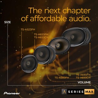 Foto 6 | Altavoces Para Coche Pioneer A-series Max Ts-a683fh De 6 X 8 Pulgadas - Venta Internacional.