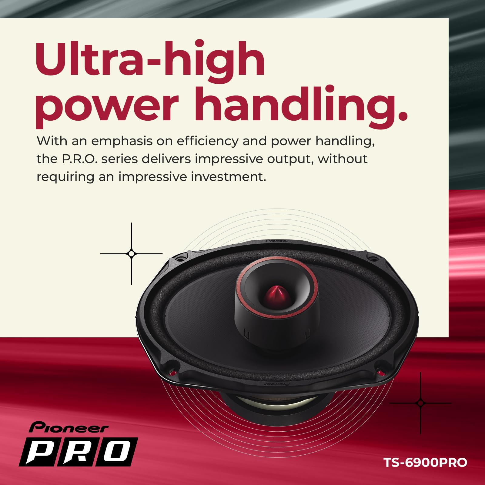 Foto 4 pulgar | Altavoces para Coche Pioneer Ts-6900pro 2 Vías 6x9 - Venta Internacional