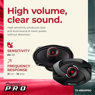 Foto 5 | Altavoces para Coche Pioneer Ts-6900pro 2 Vías 6x9 - Venta Internacional