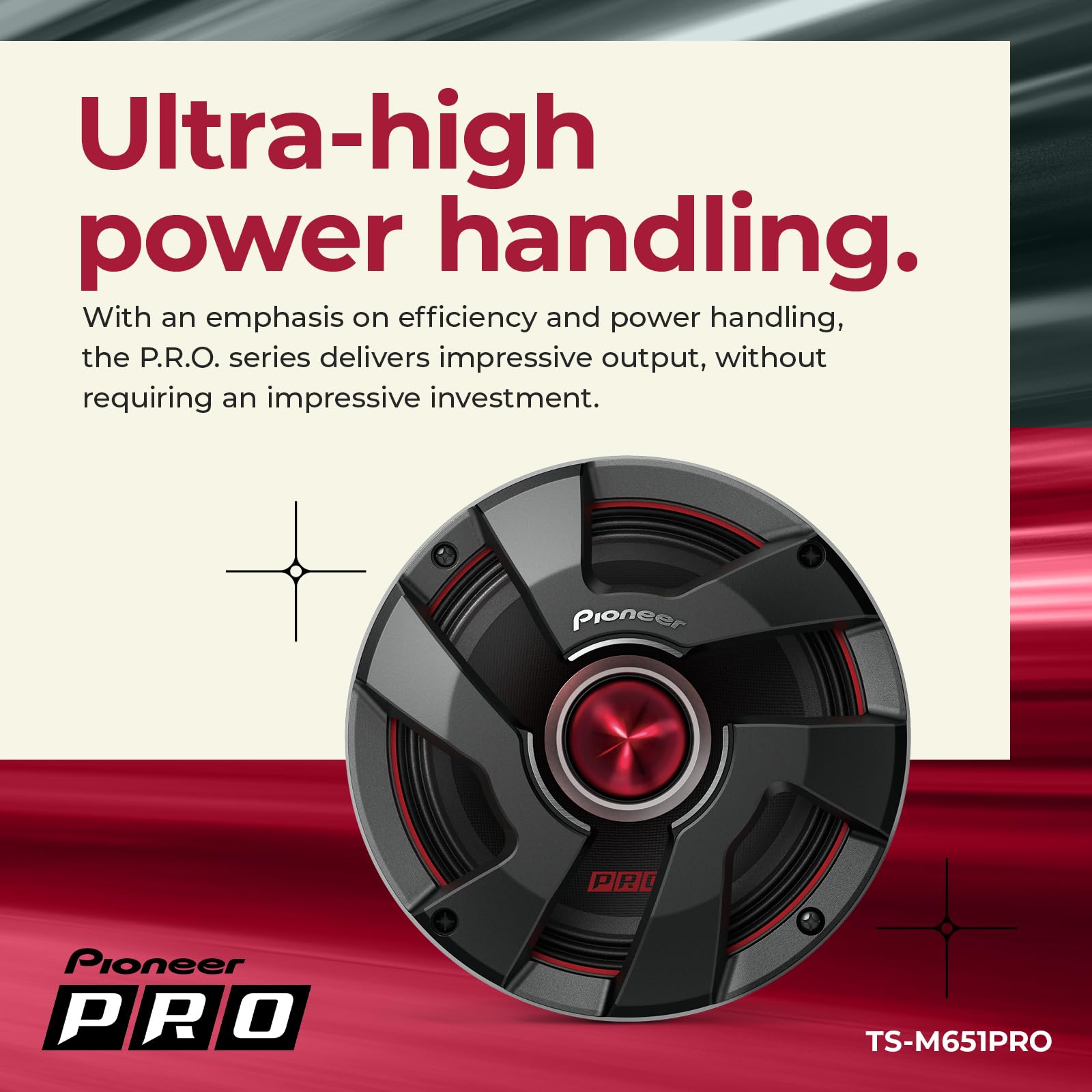 Foto 4 pulgar | Altavoces para Coche Pioneer Ts-m651pro 6.5 Pulgadas - Venta Internacional