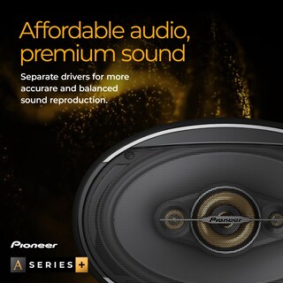 Foto 3 | Altavoces para Coche Pioneer Ts-a1081f 2 Vías Coaxiales 4 Pulgadas - Venta Internacional