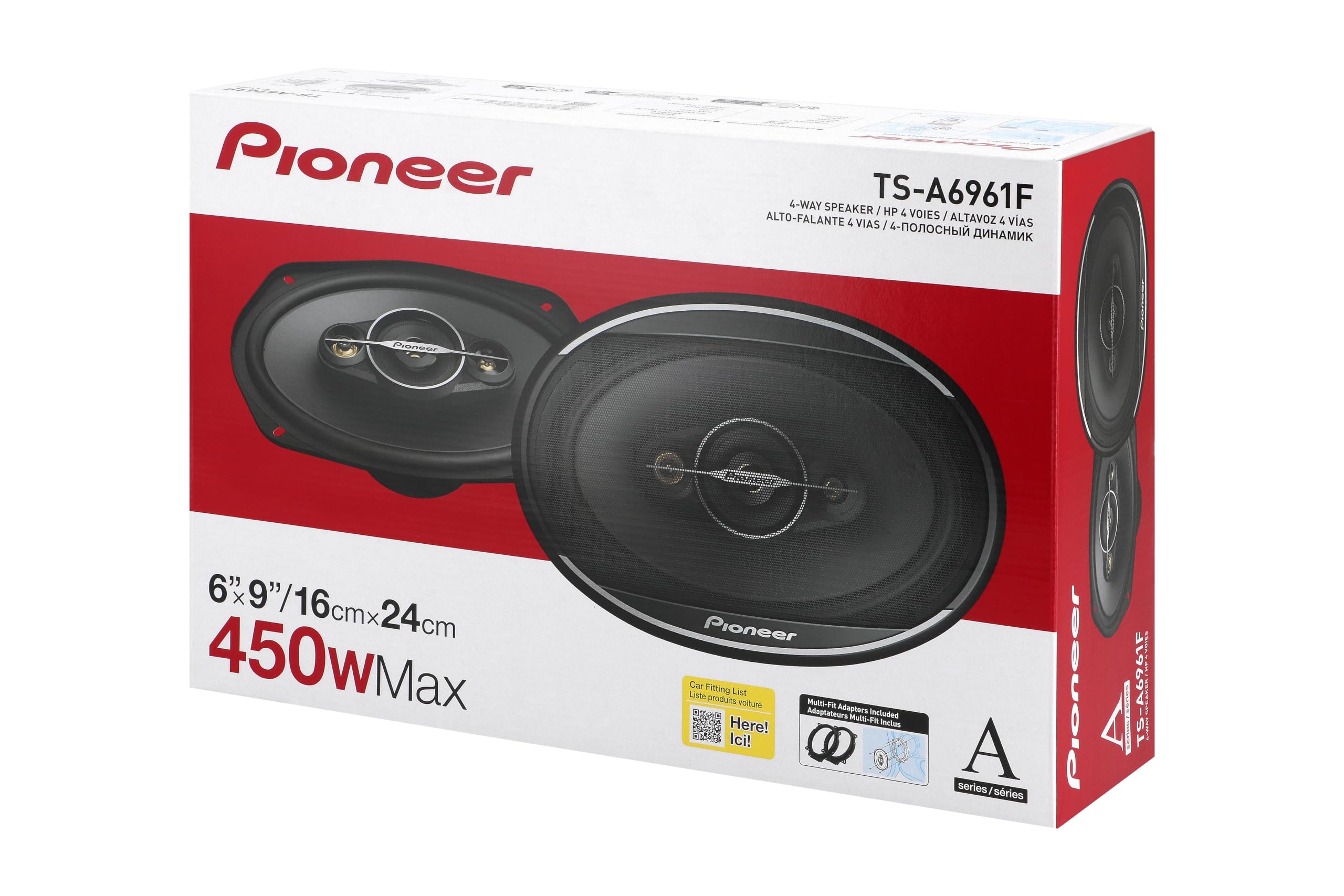 Foto 6 pulgar | Altavocespara Coche Pioneer A-series Ts-a6961f 6x9 - Venta Internacional