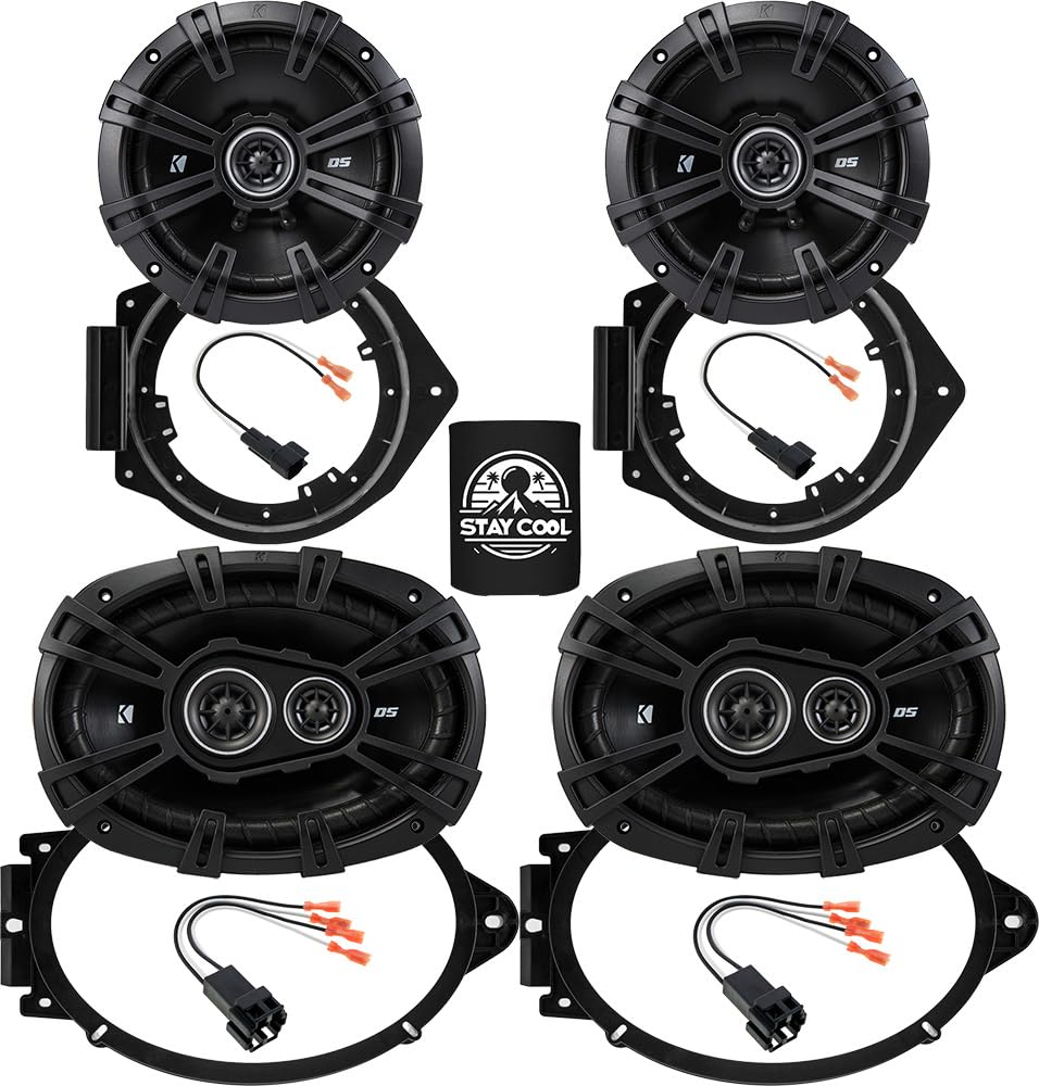 Kit De Actualización De Altavoces Kicker Ds Series 6.75 Y 6x9 Para Camaro - Venta Internacional.