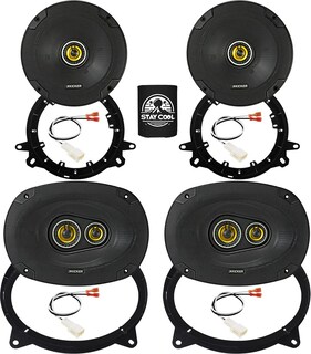 Foto 1 | Kit De Mejora De Altavoces Kicker Serie Cs De 6 X 9 Y 6.5 Pulgadas Para Toyota - Venta Internacional.