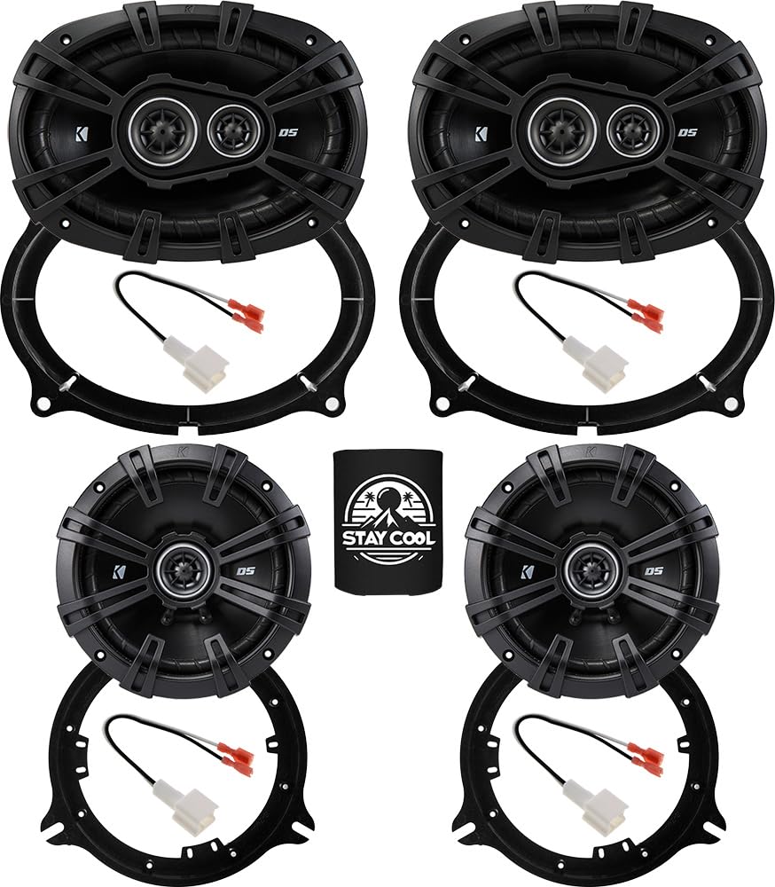 Kit De Mejora De Altavoces Kicker Ds Series 6x9 Y 6.5 Pulgadas Para Nissan Titan - Venta Internacional.