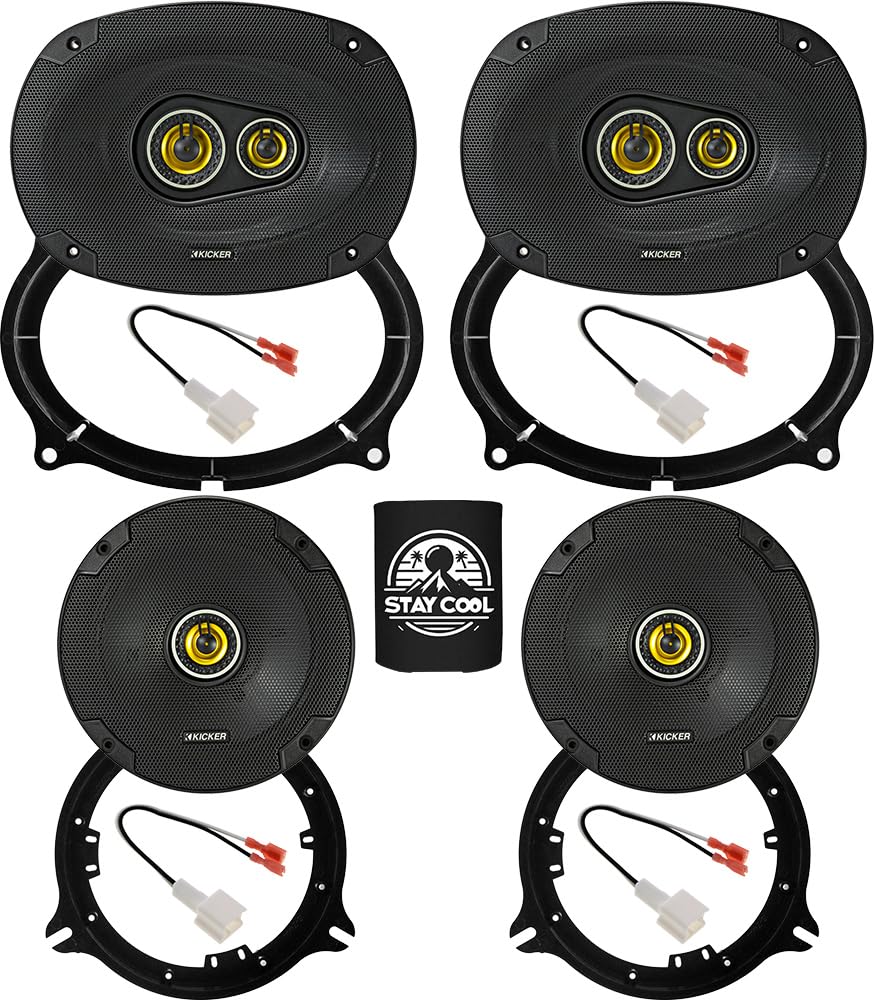 Kit De Actualización De Altavoces Kicker Cs Series 6x9 Y 6.5 Pulgadas Para Nissan Frontier 2024 - Venta Internacional.