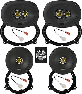 Foto 1 | Kit De Actualización De Altavoces Kicker Cs Series 6x9 Y 6.5 Pulgadas Para Nissan Frontier 2024 - Venta Internacional.