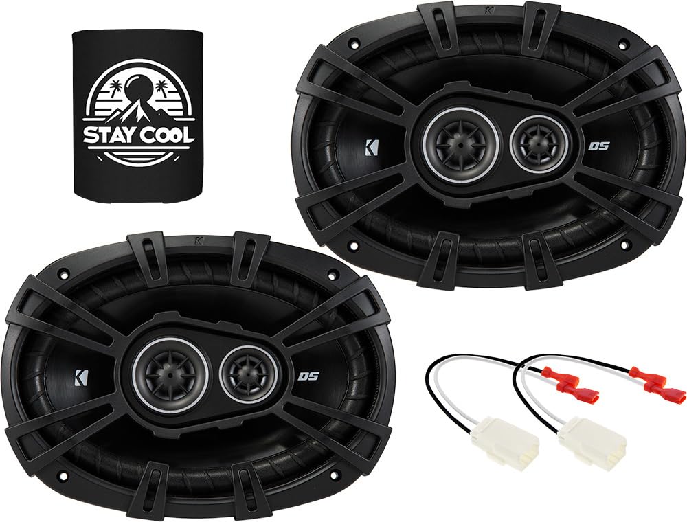 Altavoces Kicker De 6 X 9 Pulgadas Para Jeep Renegade 2015-2020, Par De Altavoces De La Serie Ds Con - Venta Internac