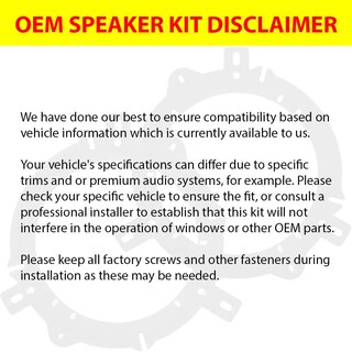 Foto 6 | Set de Altavoces Kicker para Toyota Rav4 2001-2018-Venta Internacional